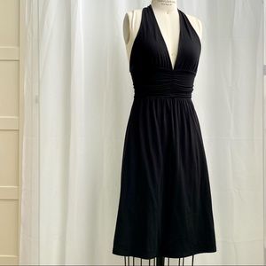 Ella Moss, black halter dress, XS